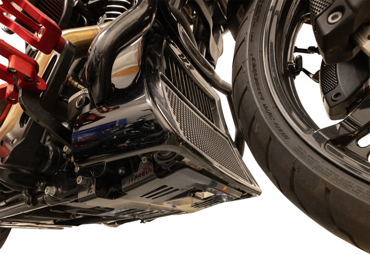 Thrashin Supply CO. Skid Plate - Black - HD Touring