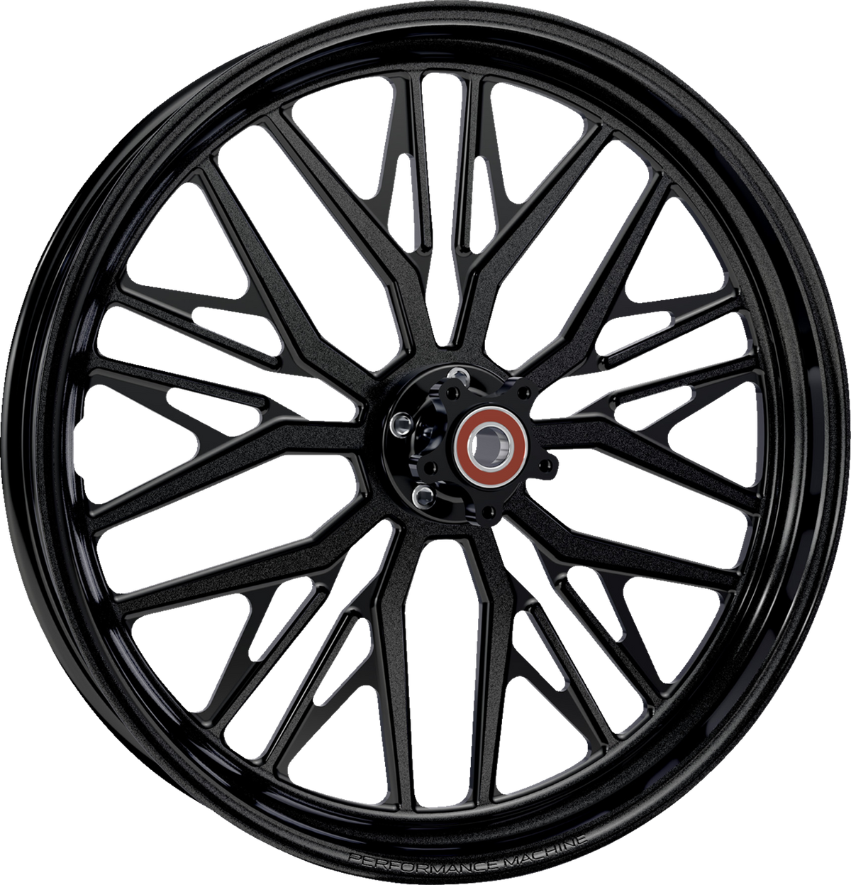 Performance Machine (PM) Wheel - Nivis - Front - Dual Disc/With ABS - Black Ops - 21x3.5