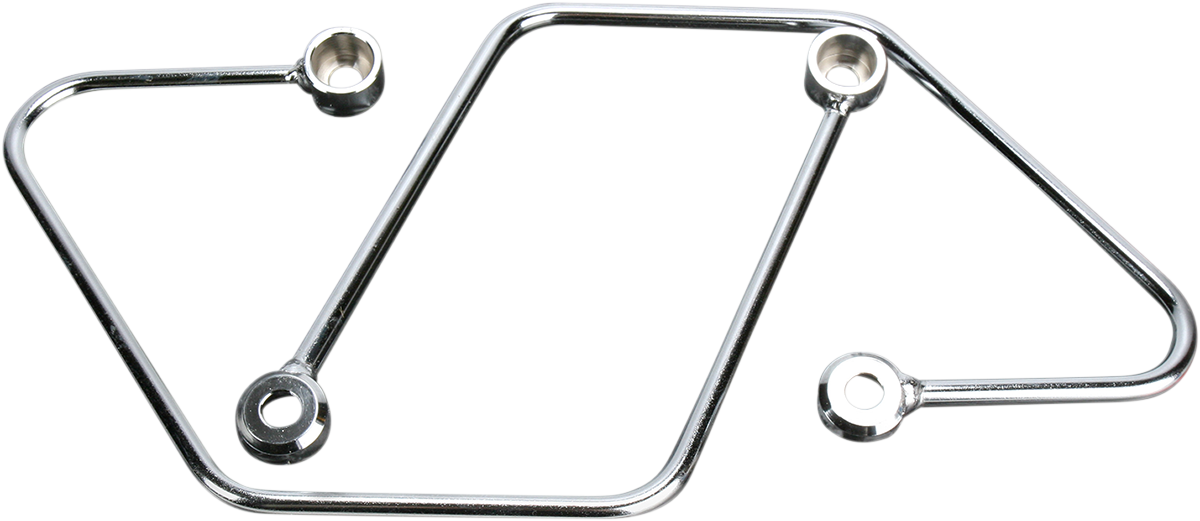 Cobra Saddlebag Supports - Chrome - Honda VT750C '04-'16
