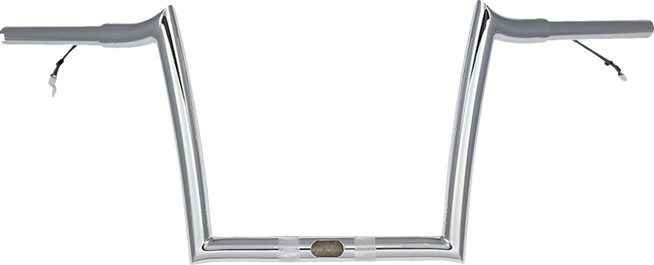 Paul Yaffe Bagger Nation Pre-Wired Handlebar - OEM - 10" - Chrome