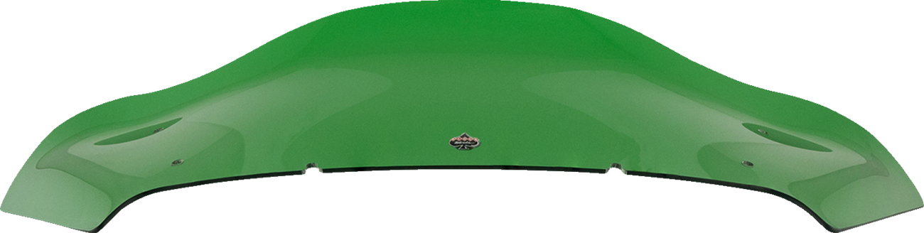 Klock Werks Kolor Flare® Windshield - 8" - Green - '23-'25 FLHX
