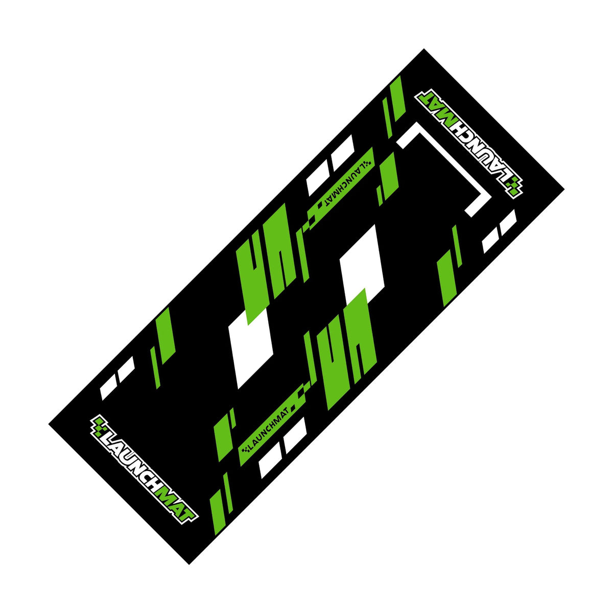 Launchmat Carpeted Paddock Garage Mat - Design 1