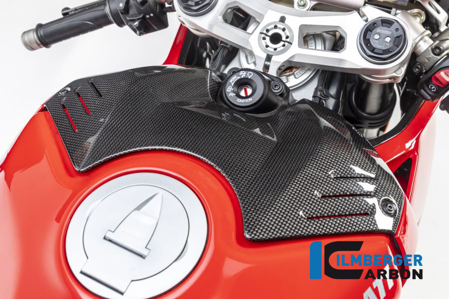 Ilmberger Carbon Upper Tank Cover Ducati Panigale V4 / V4 S - Gloss