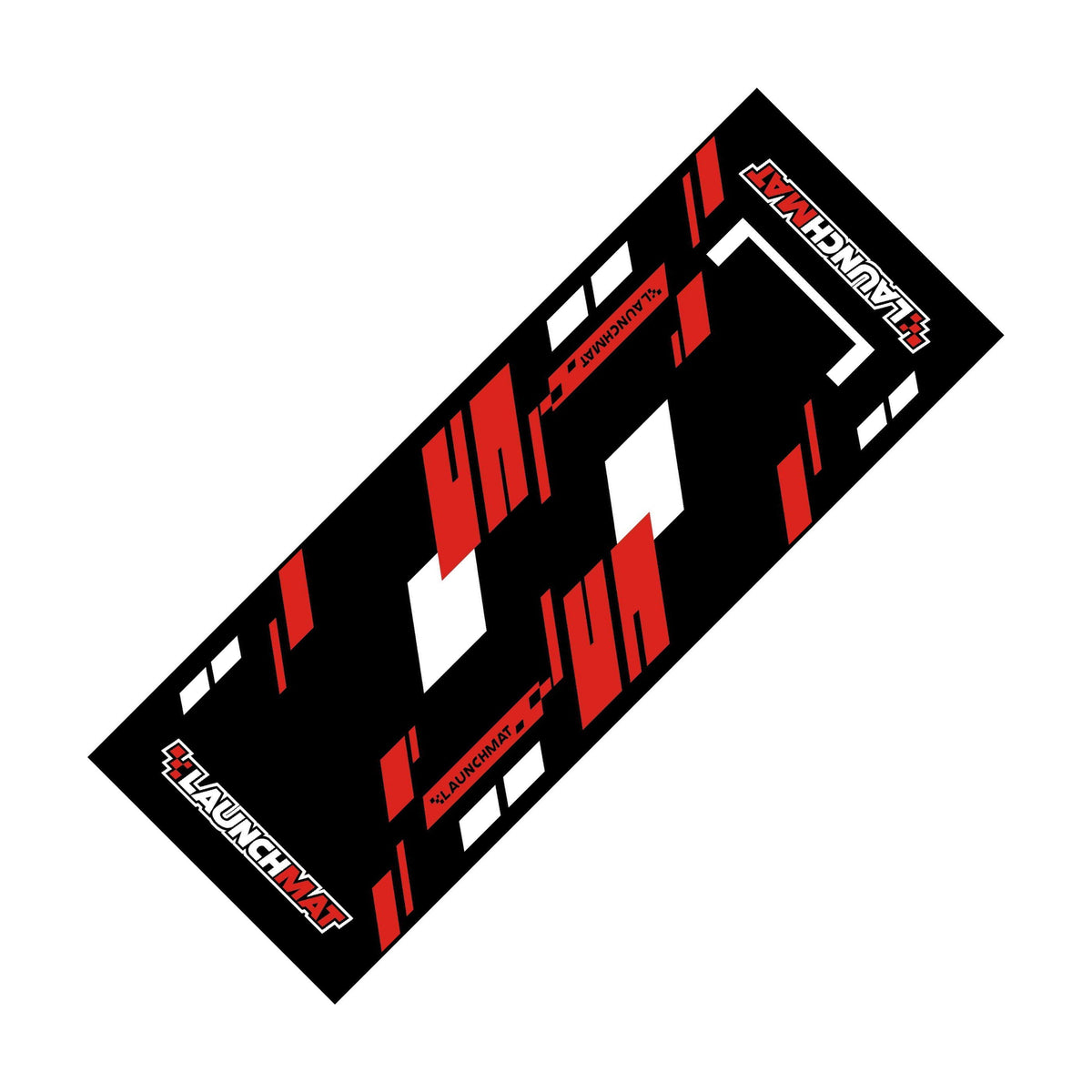Launchmat Carpeted Paddock Garage Mat - Design 1