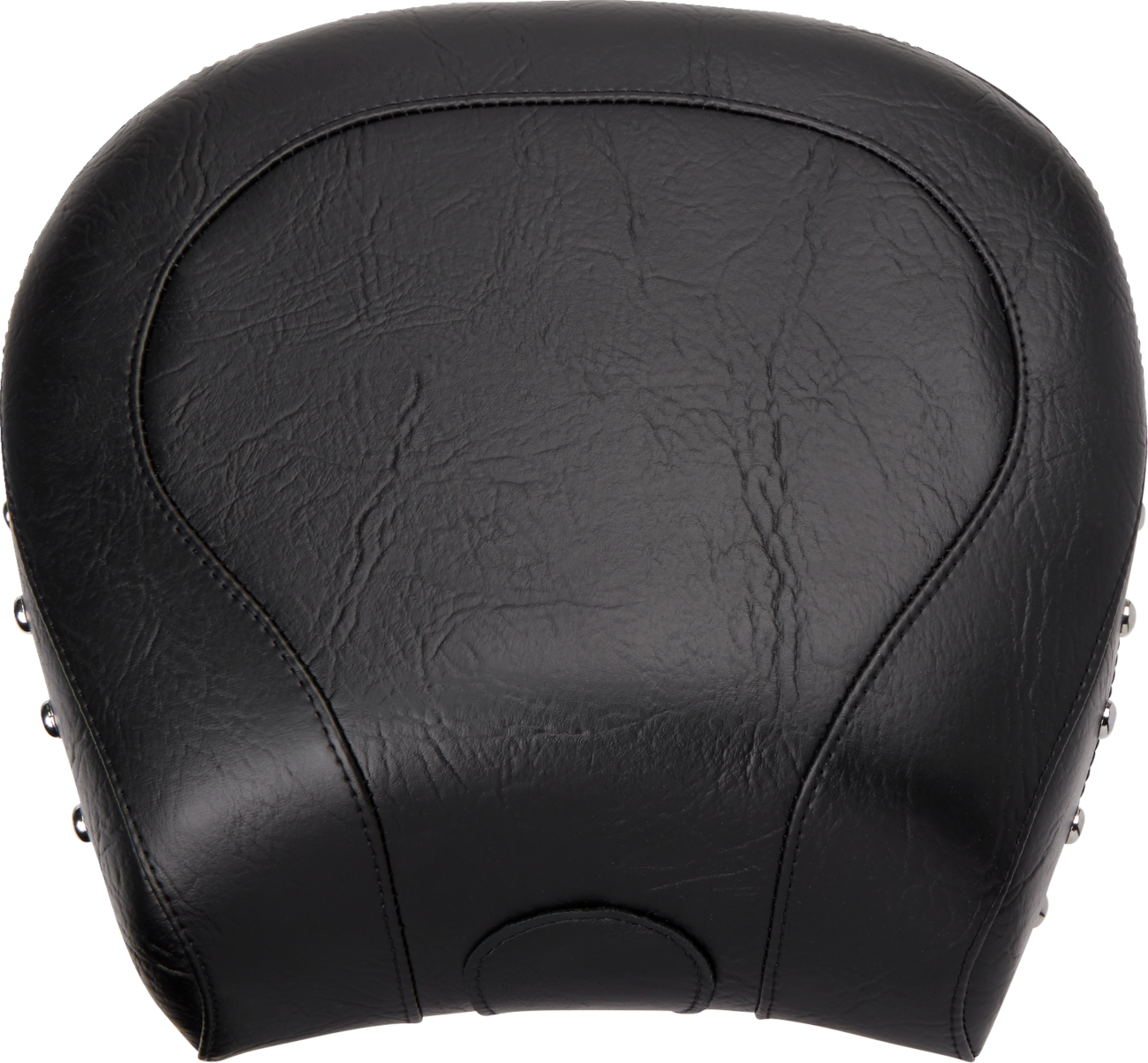 Mustang Wide Rear Seat - Studded - Black - FLST '00-'15