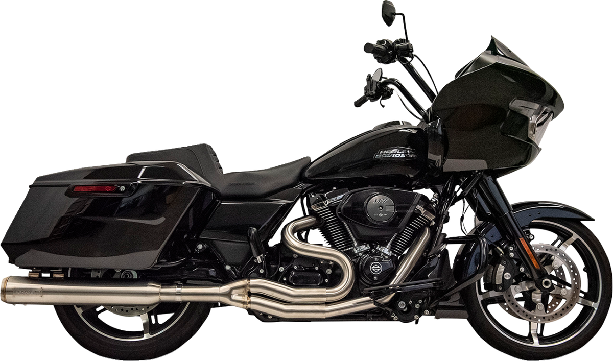Bassani Xhaust 2-Into-1 High Horsepower Exhaust System - Stainless Steel - M8