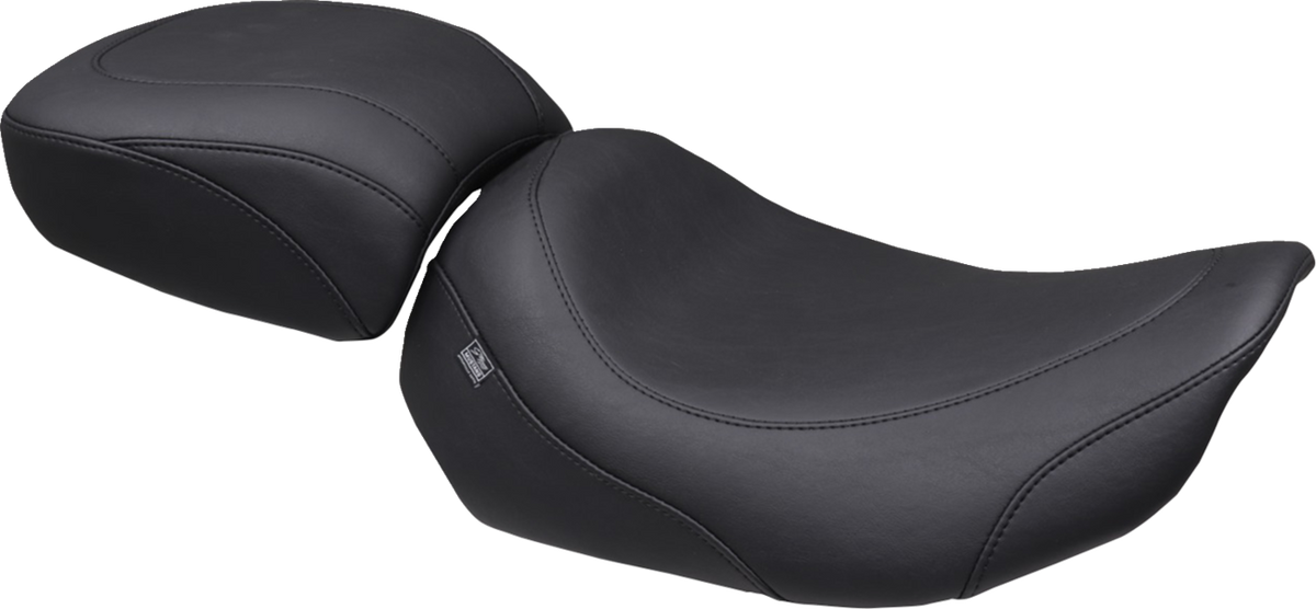 Mustang Wide Tripper™ Passenger Seat - Black Stitch - FLT/FLH '23-'26