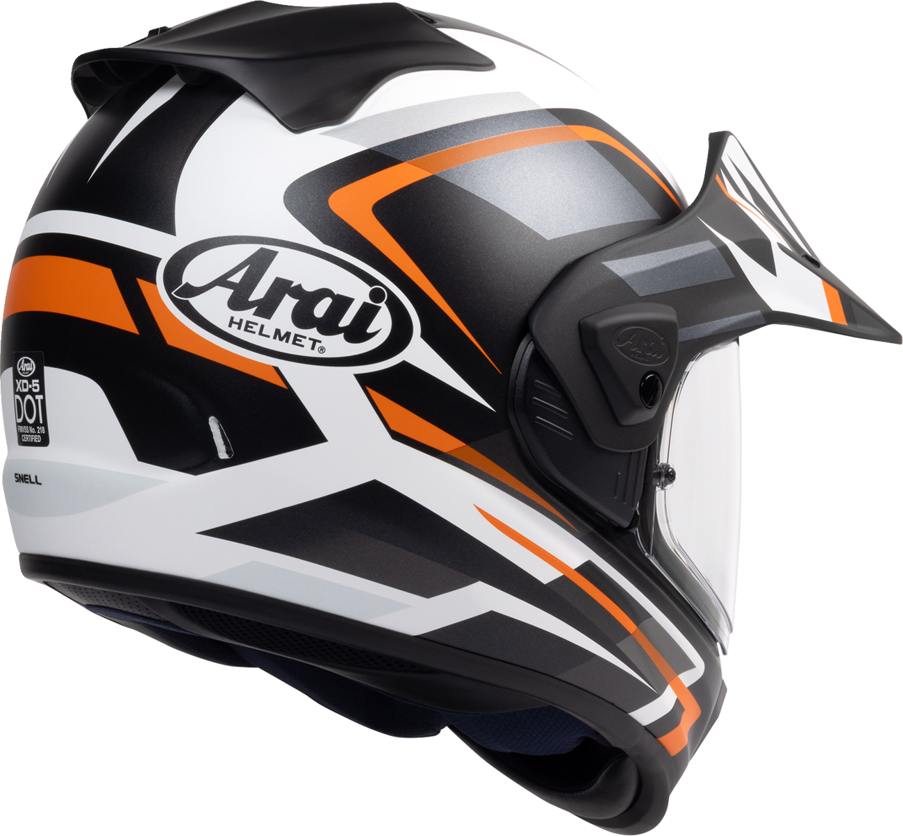 ARAI Helmets XD-5 Discovery Helmet - Black / Matte / Orange / Orange Frost / Silver / White / L