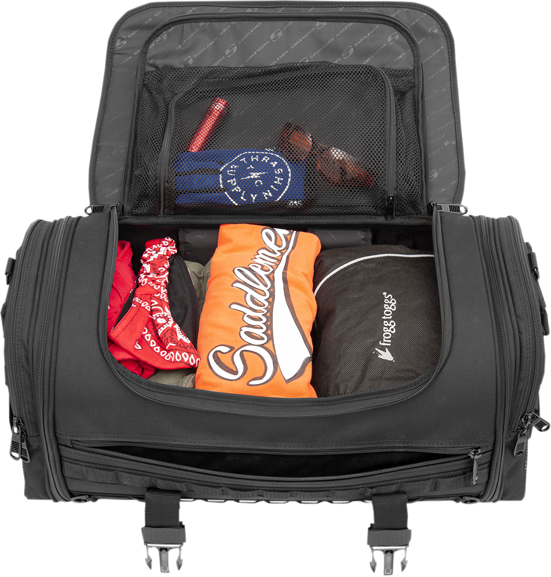 Saddlemen TR3300 Tactical Deluxe Rack Bag - Black
