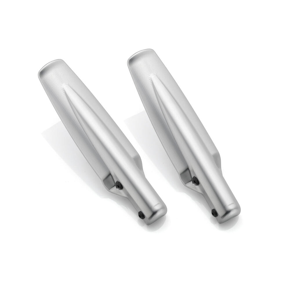 Rizoma Fork Tube Guards - silver