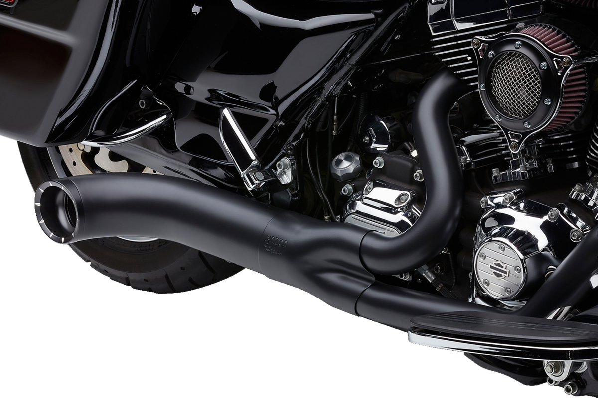 Cobra Turn Out 2-Into-1 Exhaust System - Black