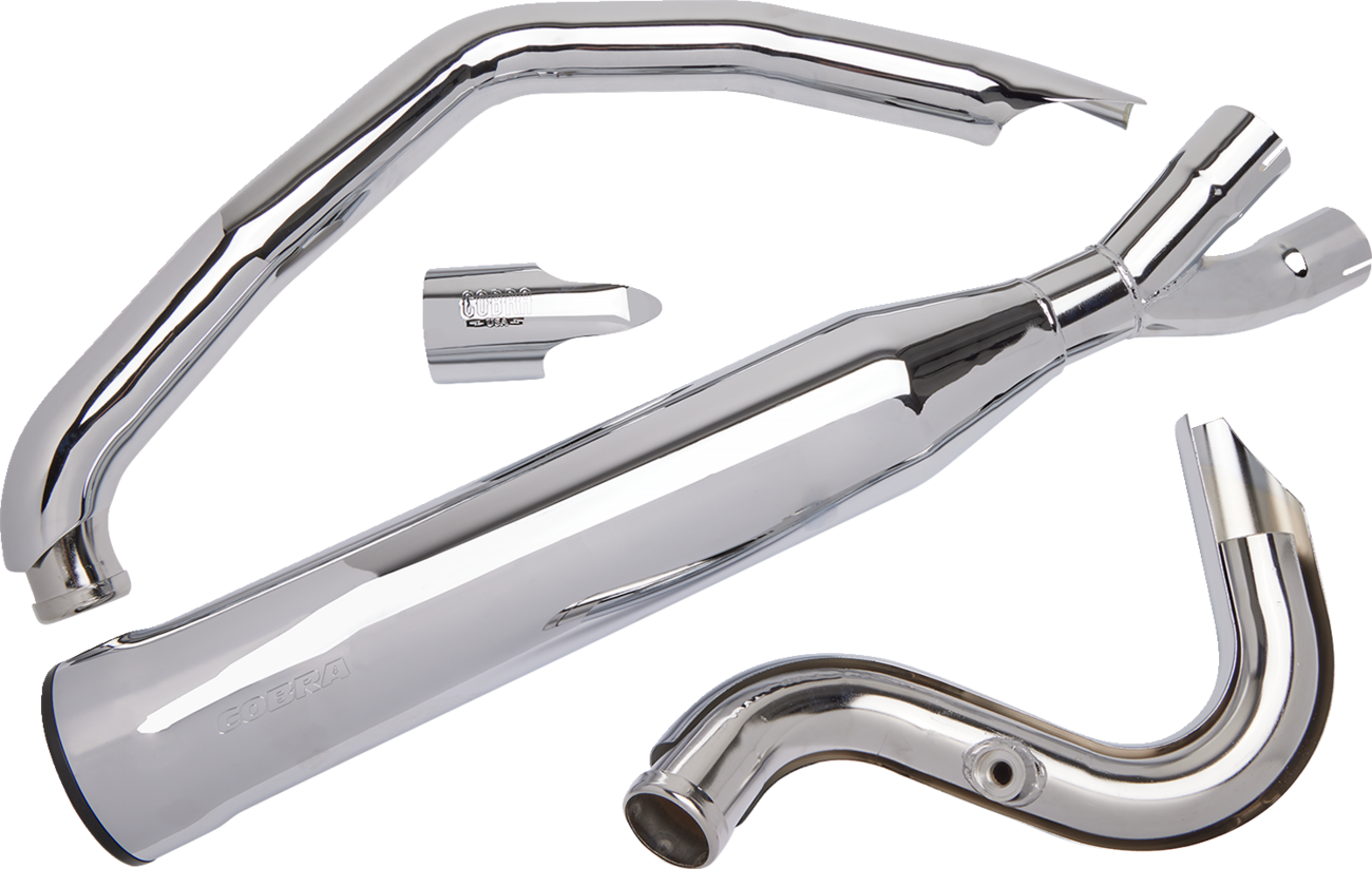 Cobra Power Pro RPT Exhaust - Chrome - '12-'17 Dyna