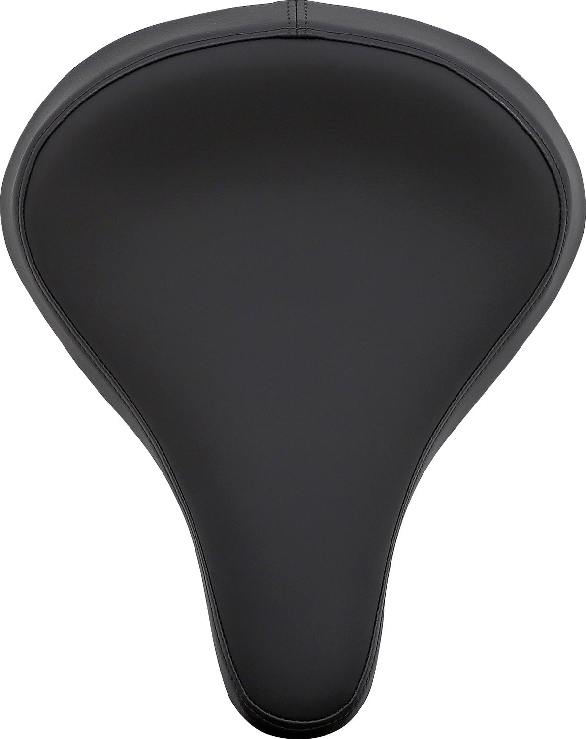 Drag Specialties Seats Seat - Spring Solo - Large - Black Solar-Reflective Leather - Smooth