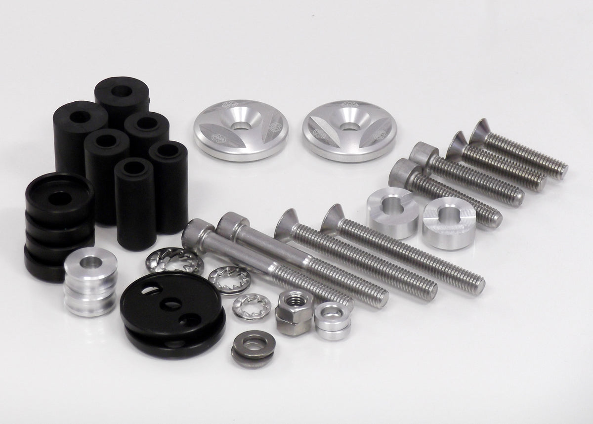 Gilles Tooling Handlebar Weights KIT Silver