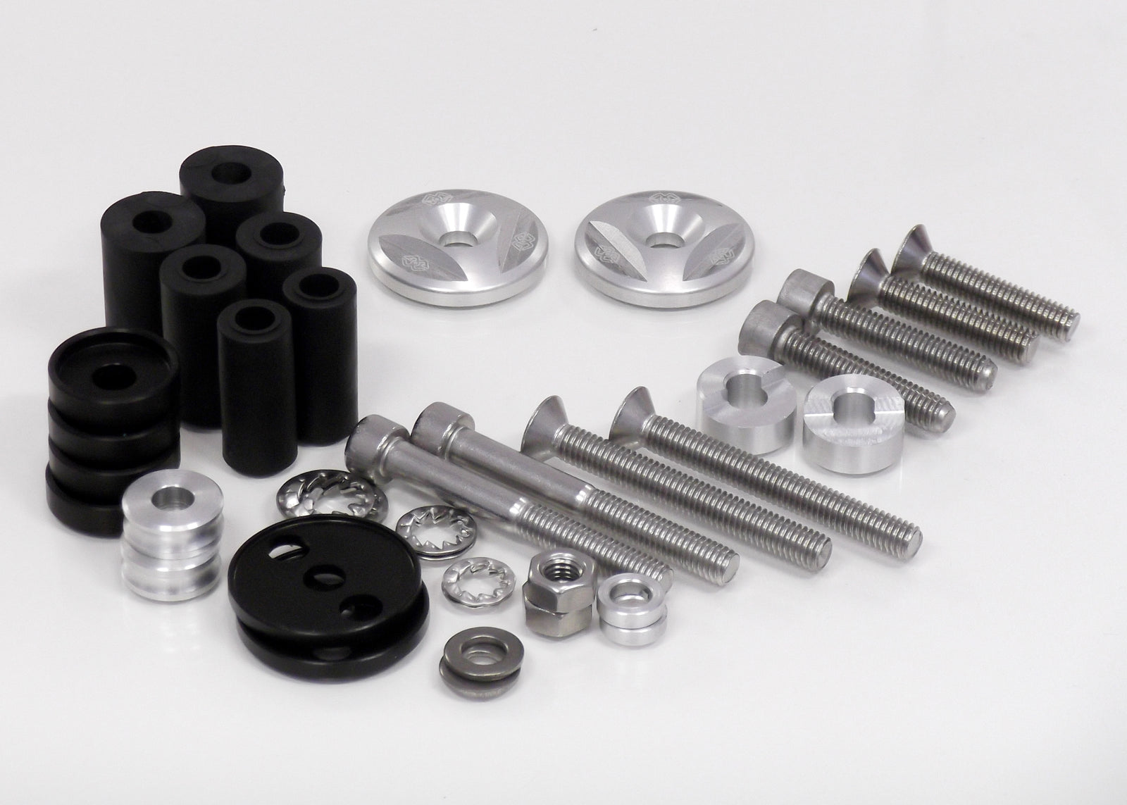 Gilles Tooling Handlebar Weights KIT Silver