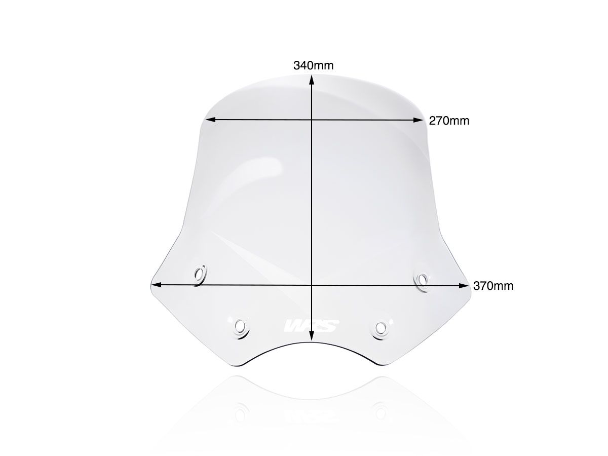 WRS INTERMEDIO WINDSCREEN BMW R 1200 R 2006-2014