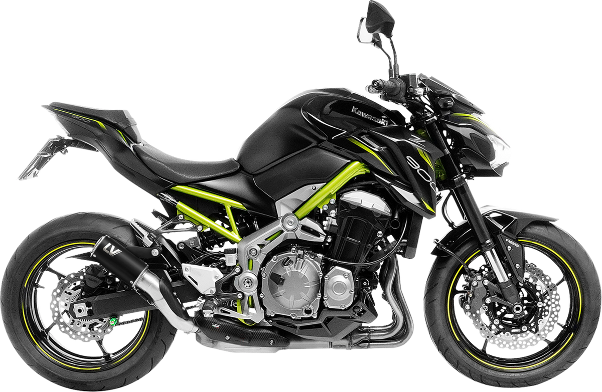 LeoVince LV Corsa S Black Edition Slip-On Muffler - Kawasaki Z 900
