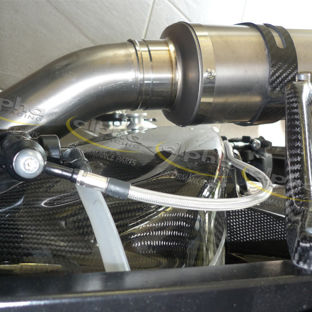 Rear brake line 630 mm
