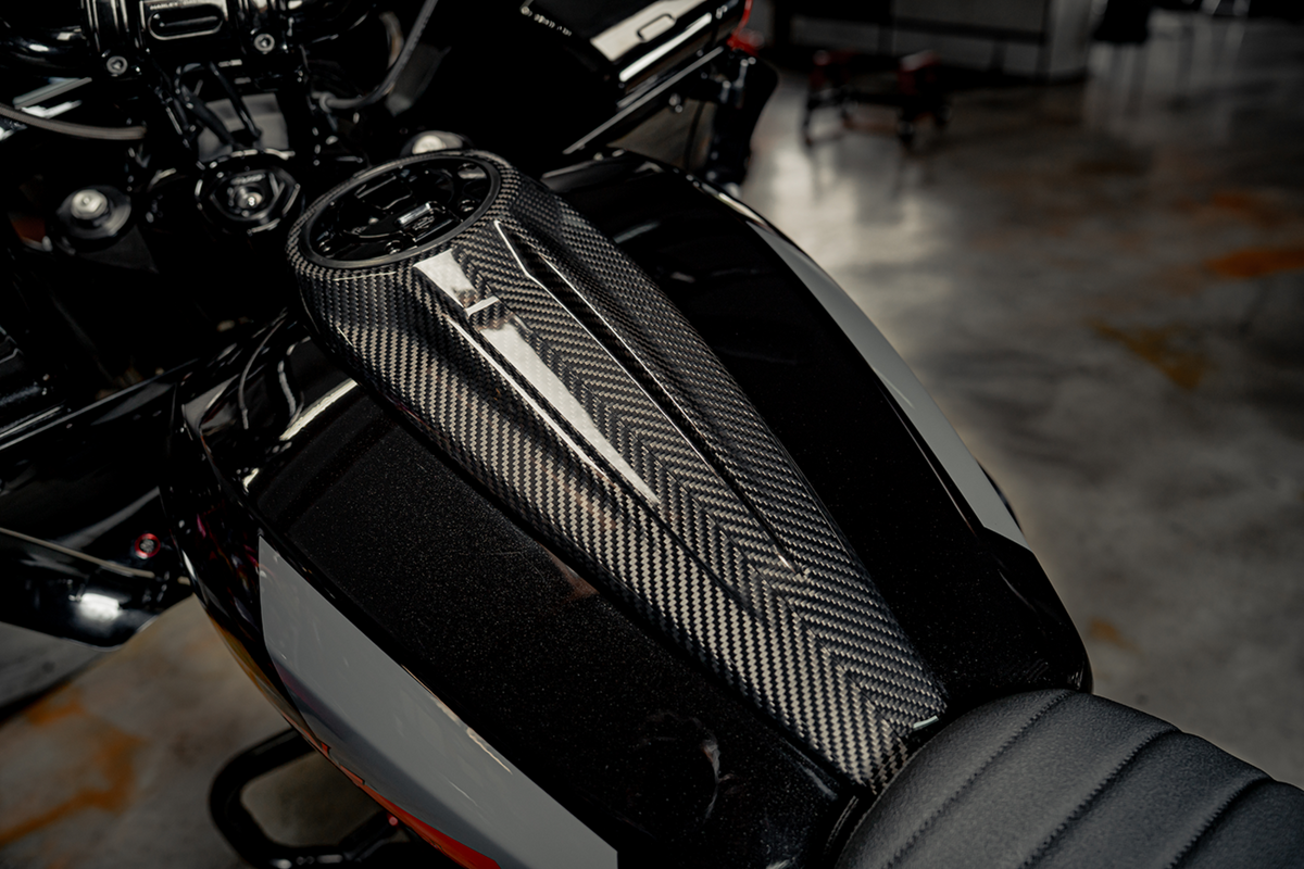Slyfox Dash Panel - With Hole - Gloss Black