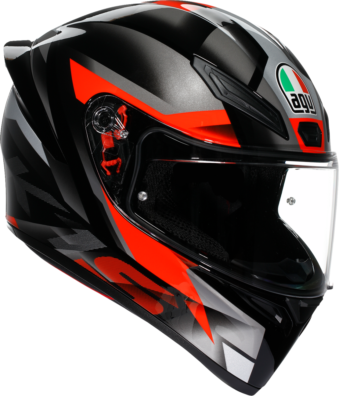 AGV K1 S Fastlap Helmet Black/Grey/Red XL
