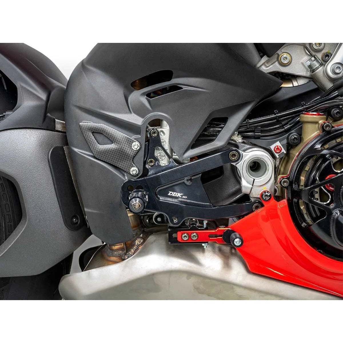 Ducabike DBK Adjustable Rearsets For Ducati Panigale V4 V4S Tricolore