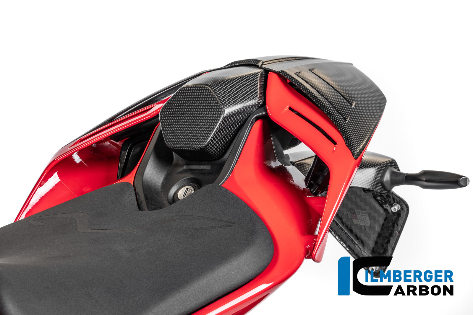 Ilmberger Carbon Passenger Seat Cover Ducati Panigale V4 2025-2026 - Matte / Plain