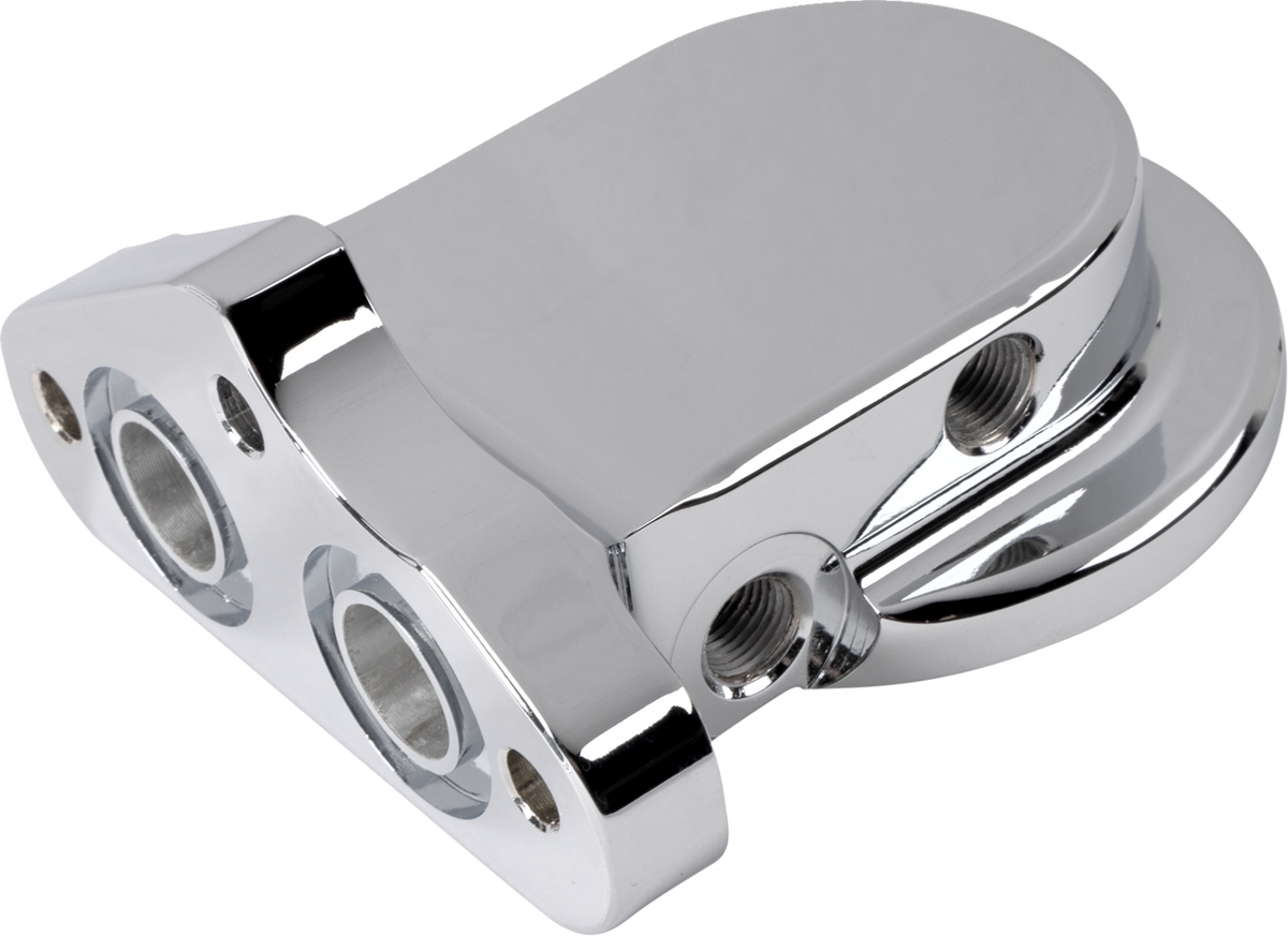 S&amp;S Cycle Oil Filter Mounting Bracket Kit - Chrome