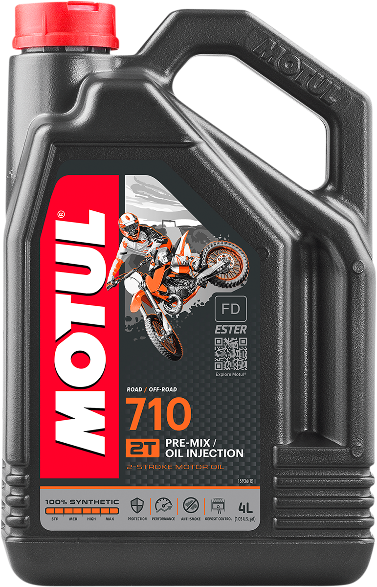 Motul 710 2T Injector/Premix Oil - 4L