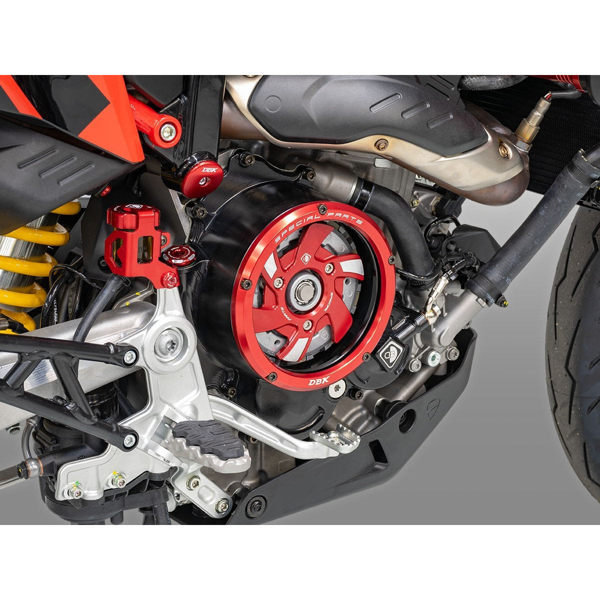 Ducabike DBK 3D Clear Clutch Cover for Ducati Hypermotard 698 Mono