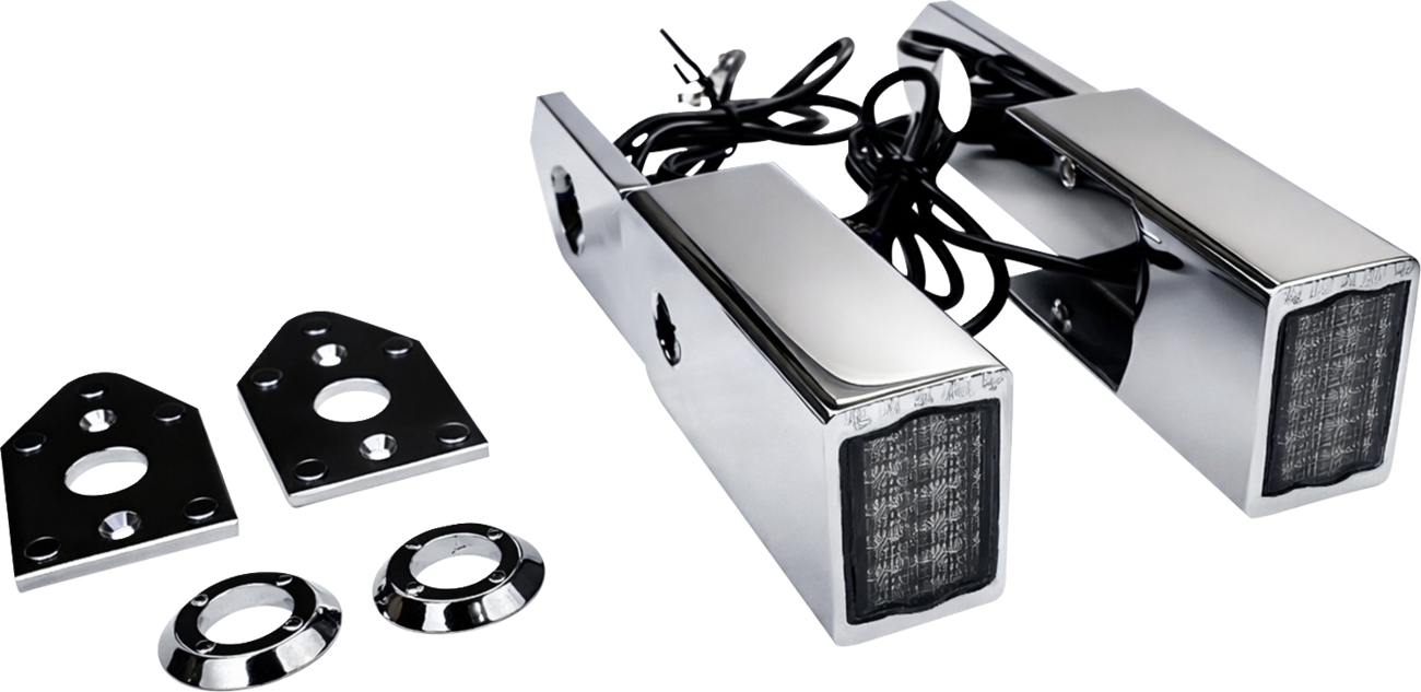 Custom Dynamics LED Light Strut - Chrome