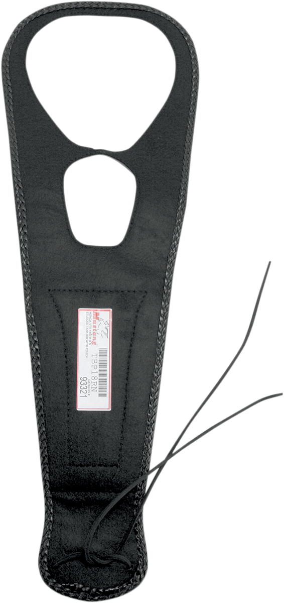 Mustang Pouch Tank Bib - Studded - Black - Honda