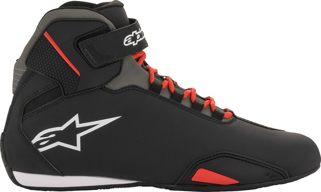 Alpinestars Sektor Shoes — Abrasion Resistant/Hook And Loop/Removable Anatomic Footbed