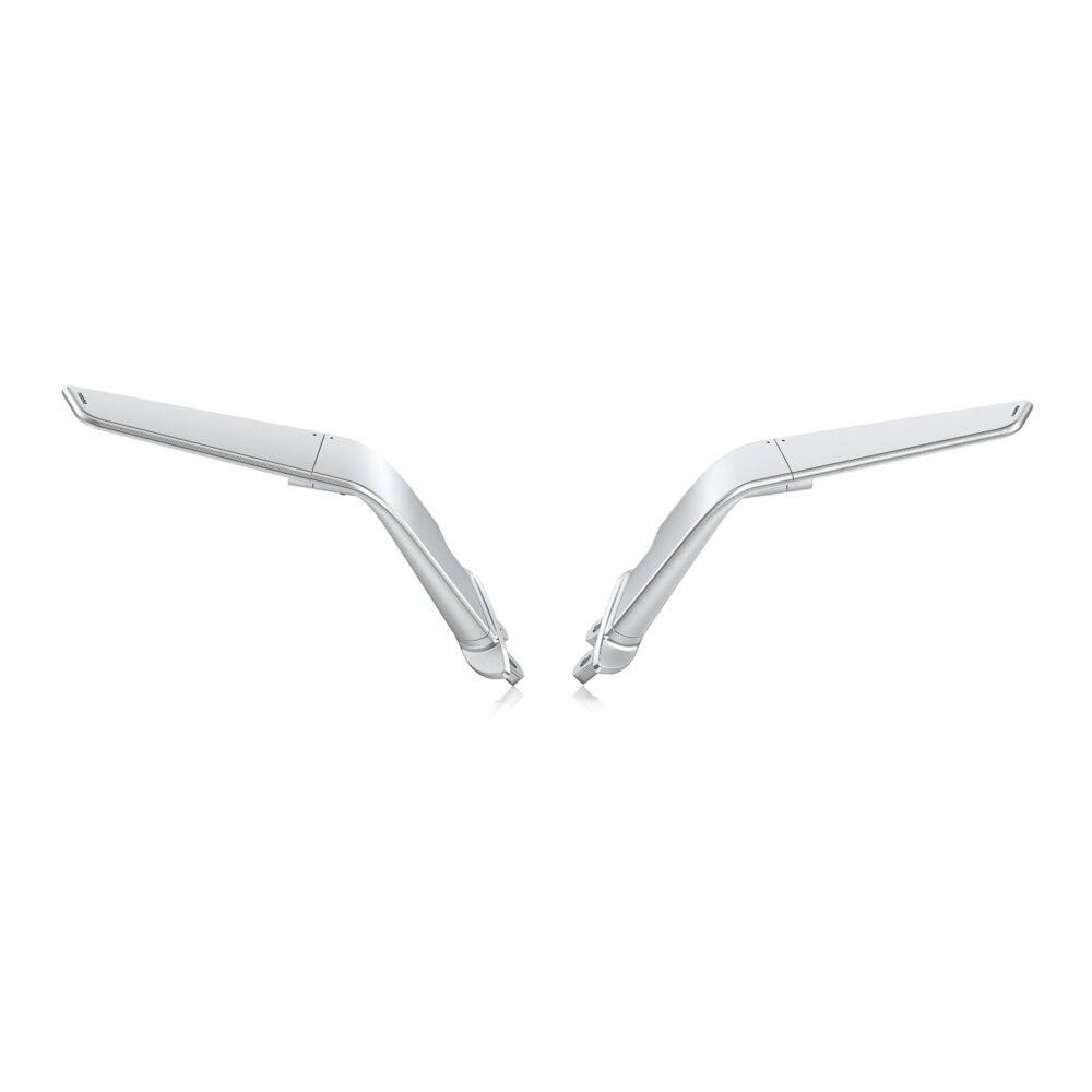 Rizoma Stealth - Silver / Left / Right