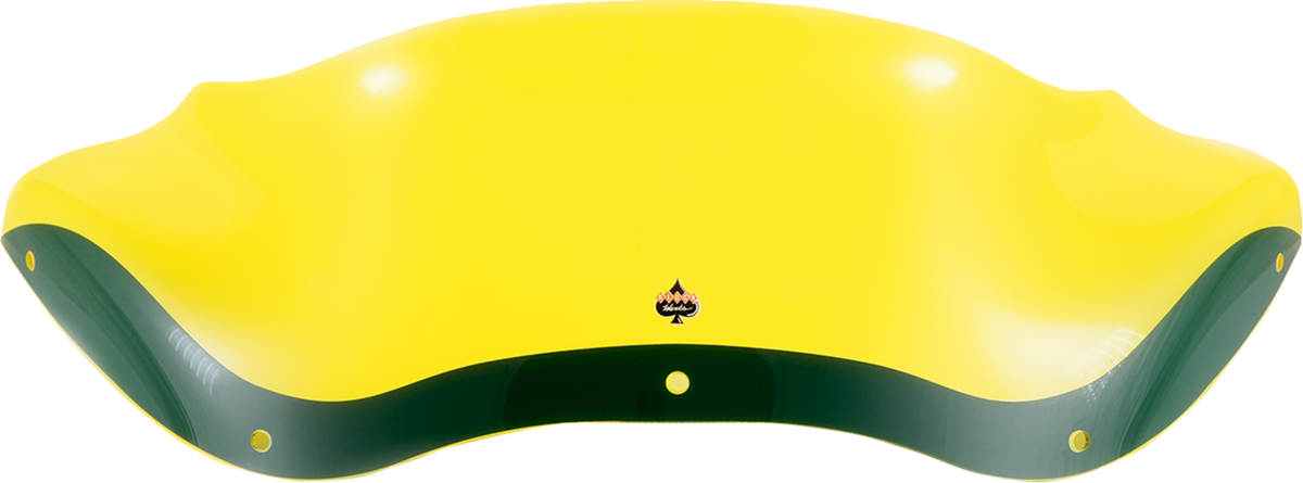 Klock Werks Ice Flare® Windshield - 8" - Yellow Ice - '98-'13 FLTR