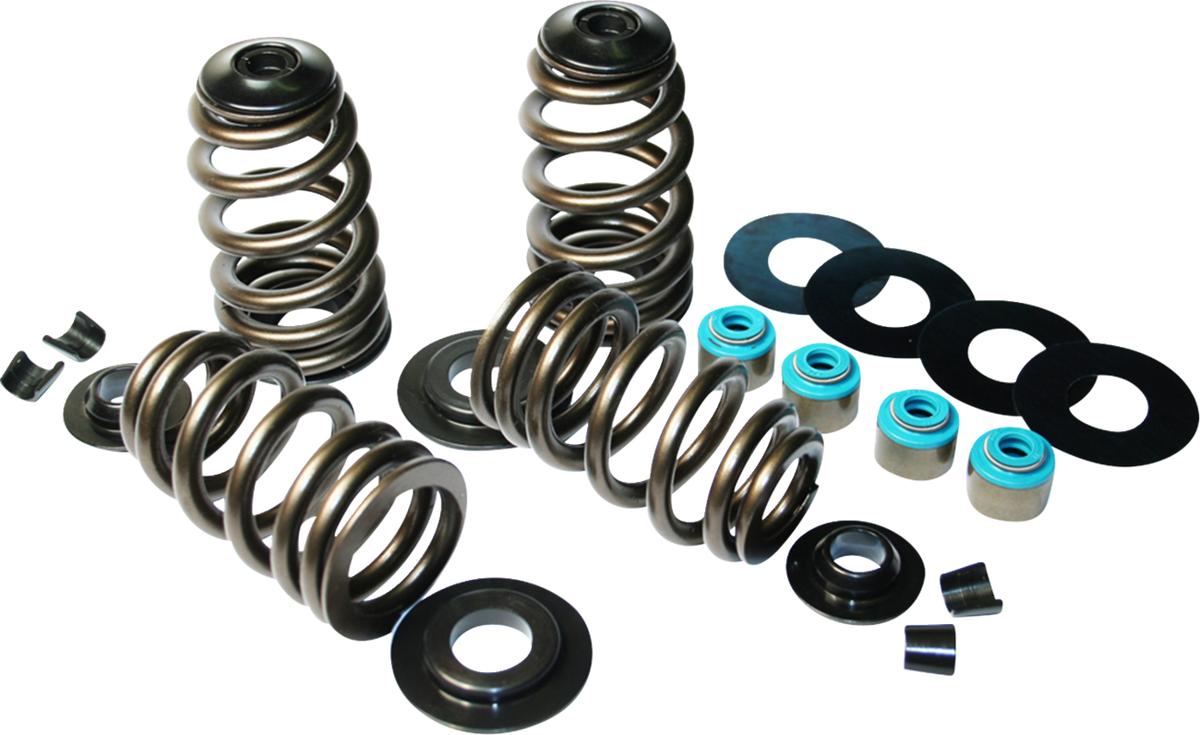 Feuling Parts Valve Spring Kit - Steel Retainers - For 7.00 MM Valve Stem - Twin Cam
