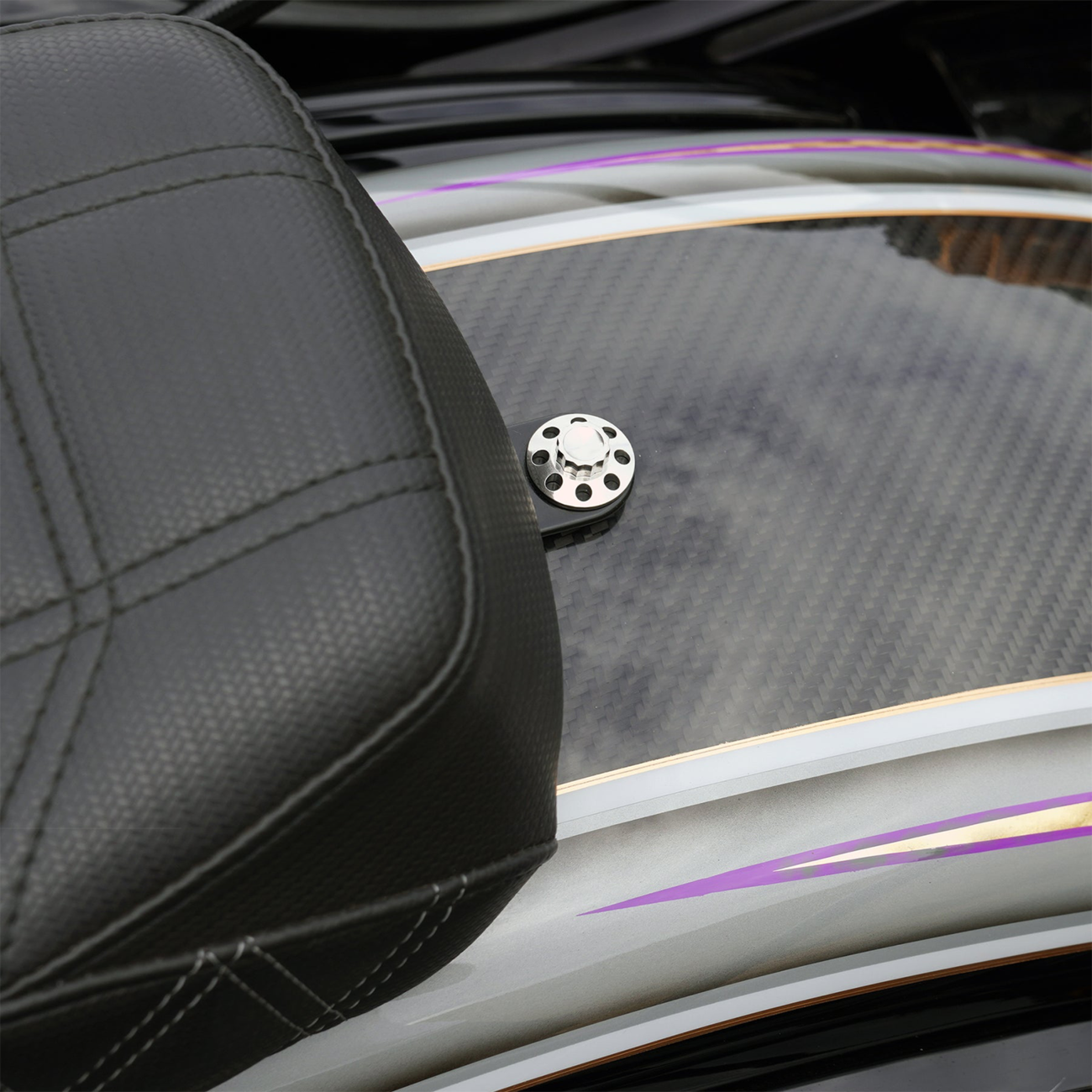 Arlen NESS 12-Point Seat Bolt - Polished / Silver
