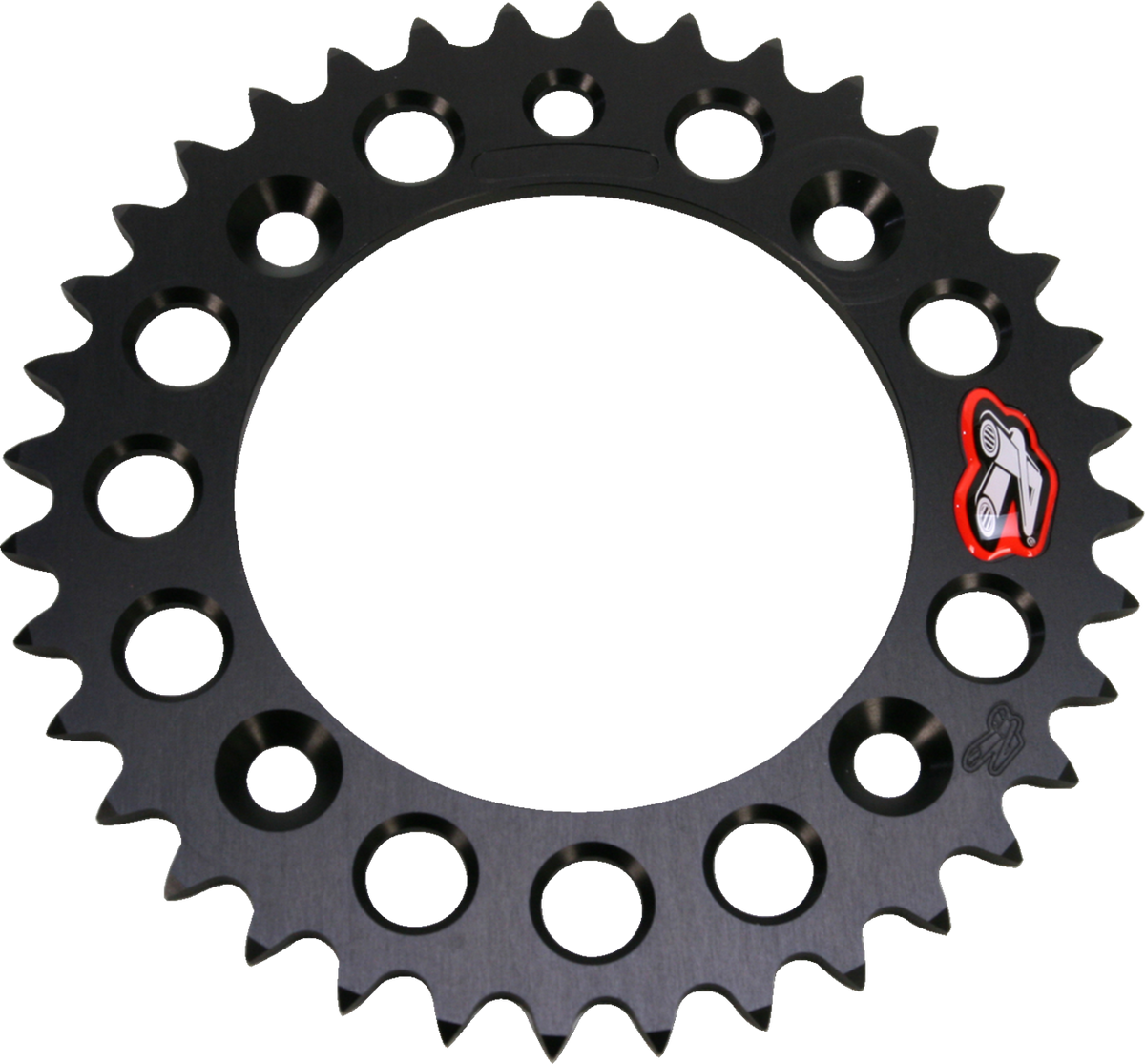 Renthal Rear Sprocket - Aluminum - 36 Tooth - Black - Gas Gas/Husqvarna/KTM