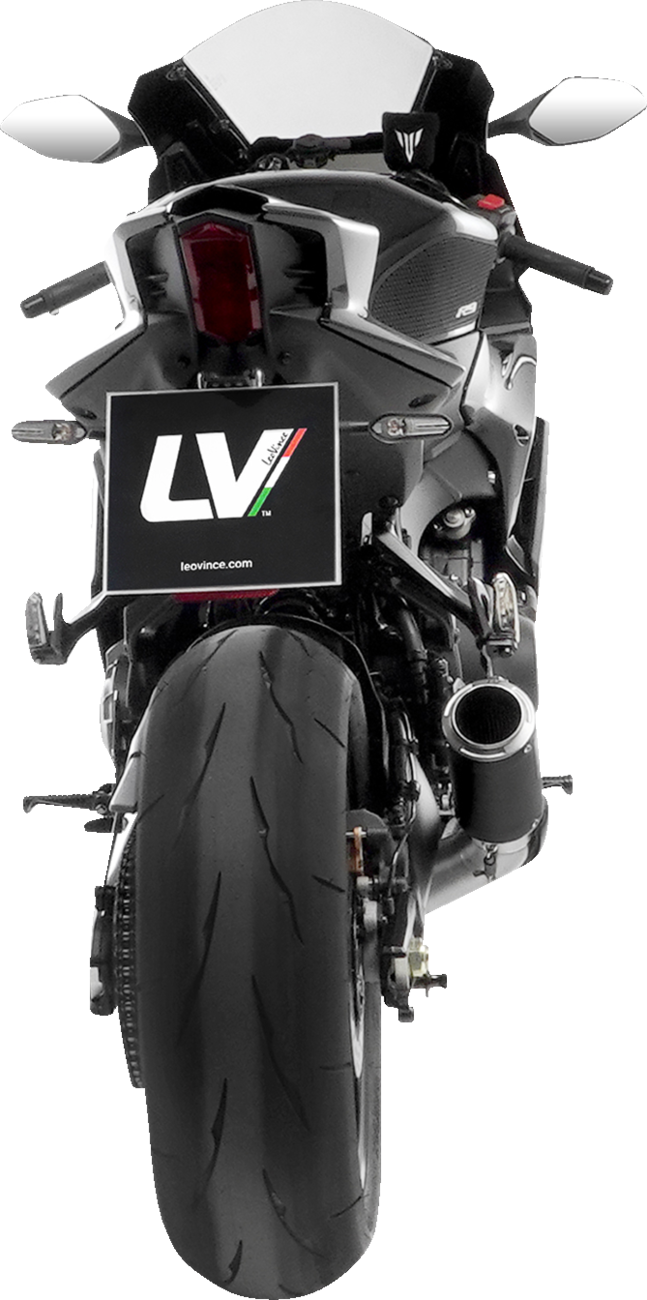 LeoVince 3-Into-1 LV Corsa Exhaust System - Carbon - YZF-R9