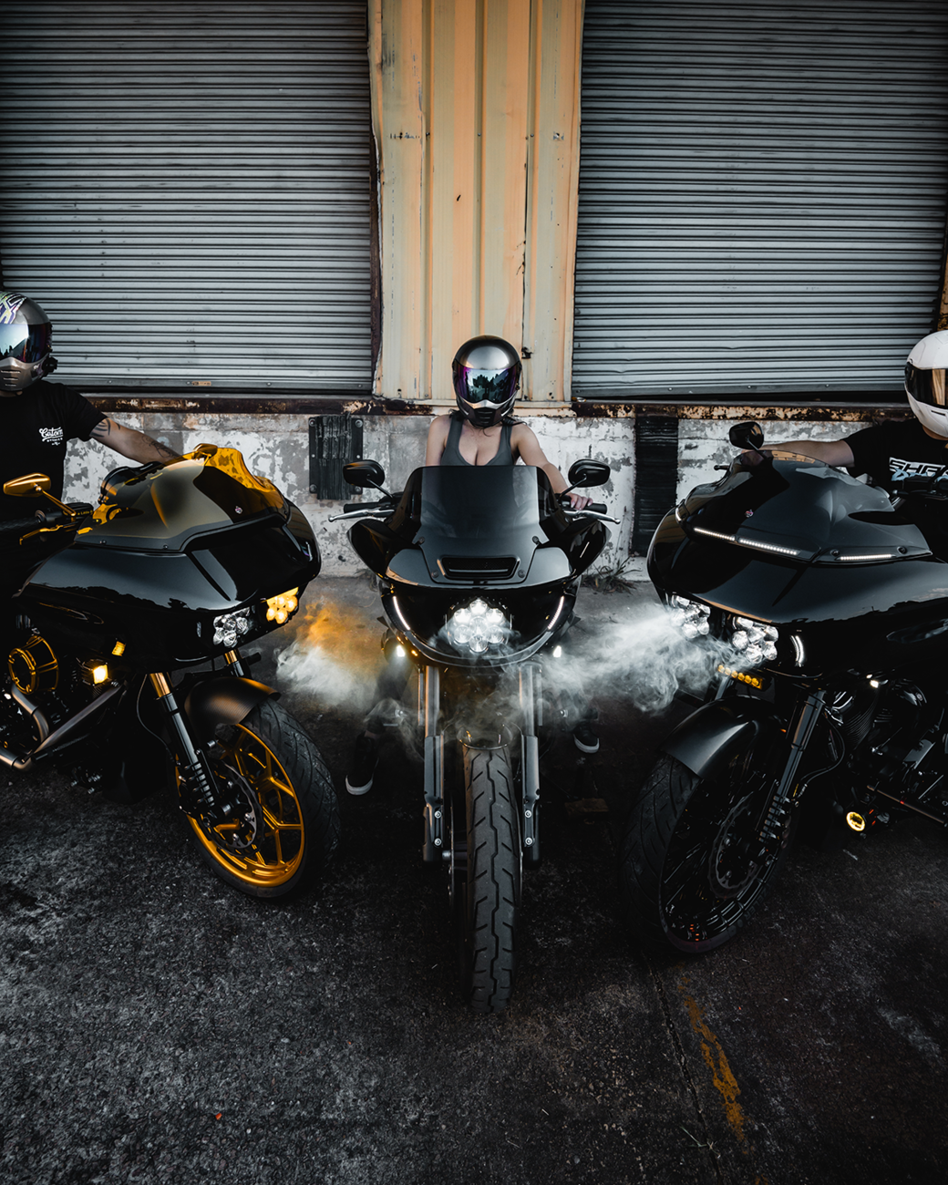 Custom Dynamics Headlight/Fog Light - Shark Demon® - Road Glide