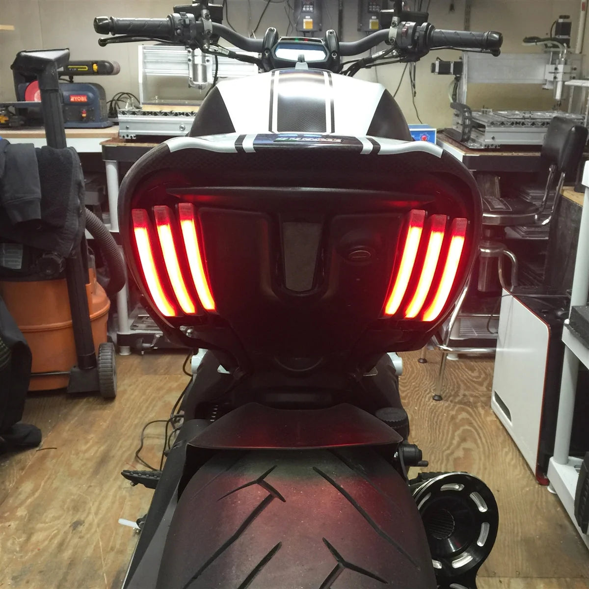 NRC Ducati Diavel Rear Turn Signals (2010 - 2019)