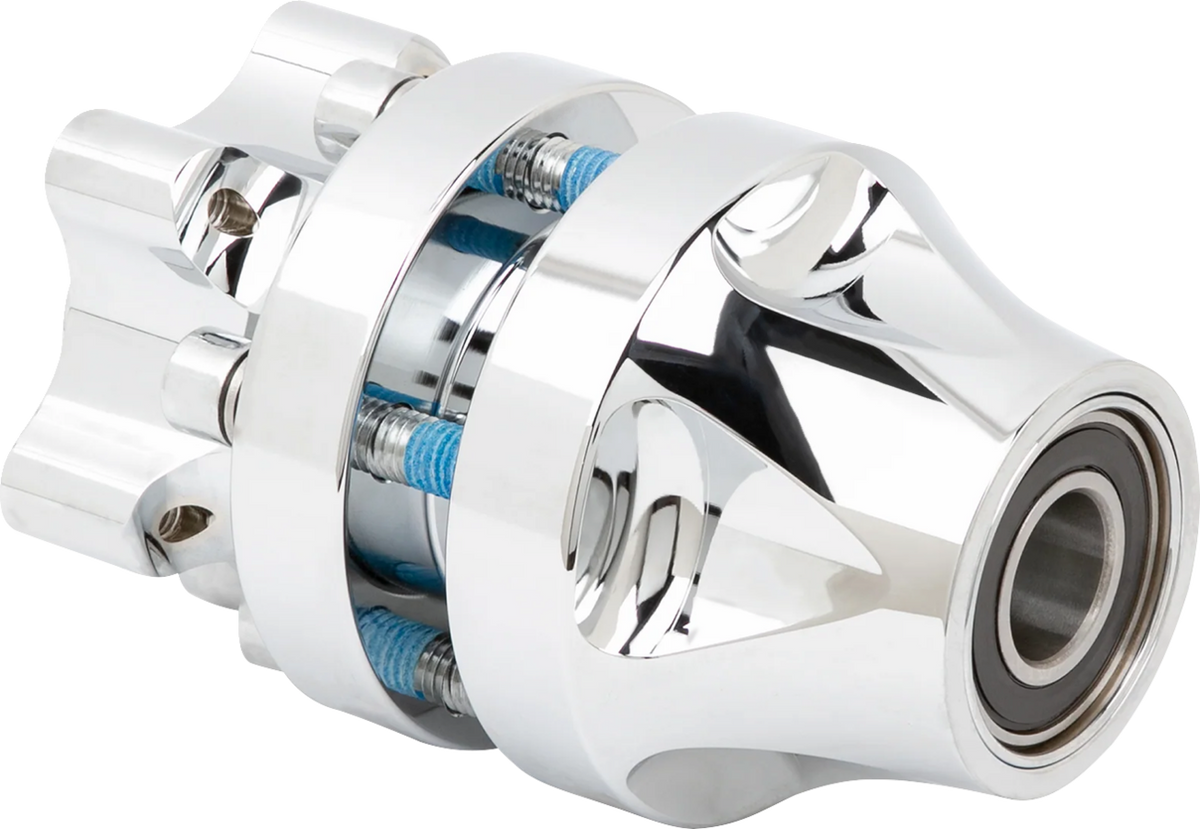 Arlen NESS Front Hub - Cartridge - Chrome - Kit - Softail Standard/Street Bob