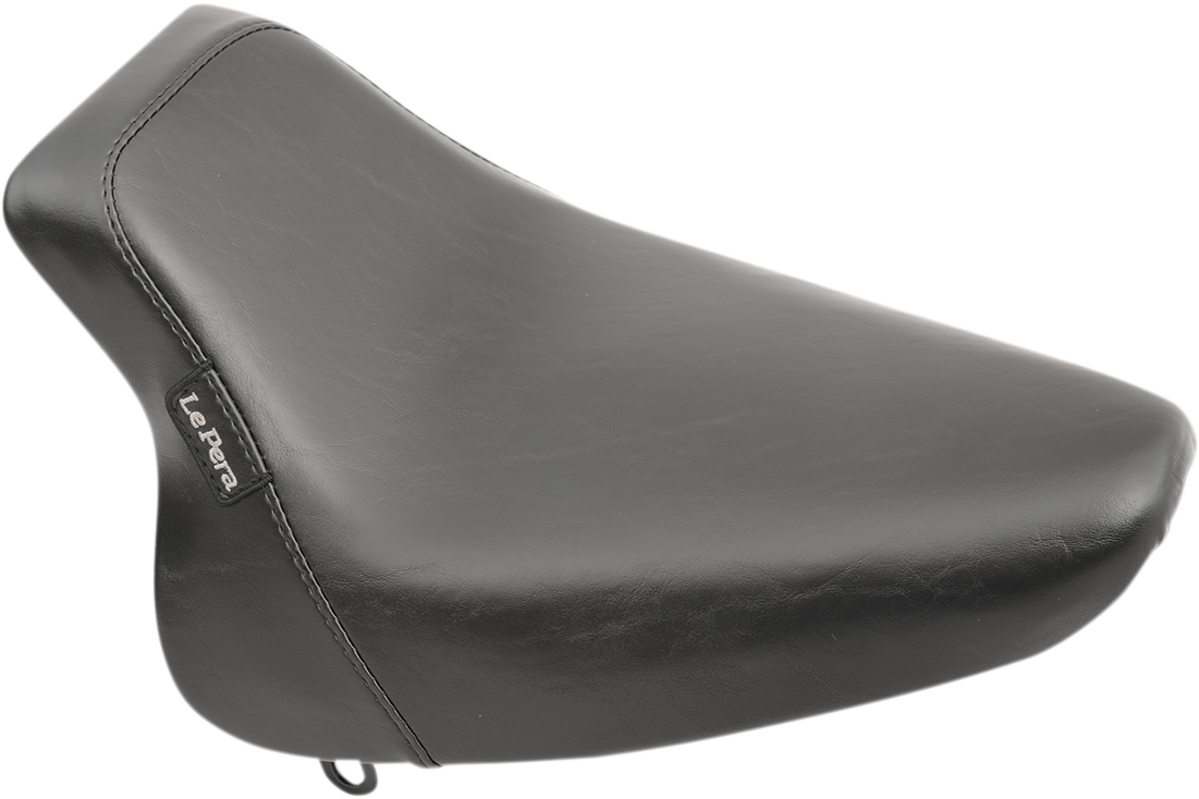Le Pera Bare Bones Solo Seat - Smooth - Black - Softail '00-'07