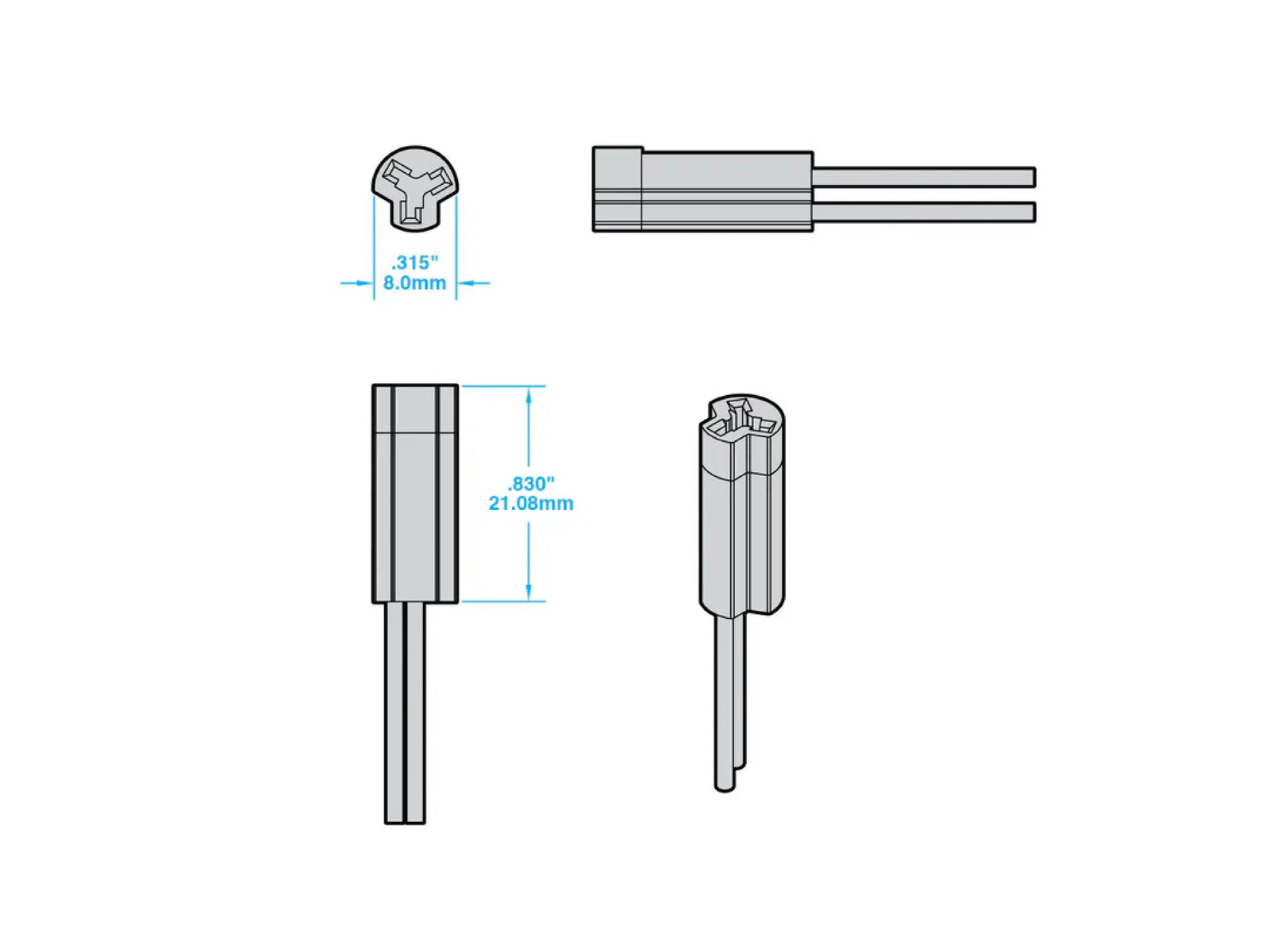 Yoshimura Type J Standard LED Signal Kit For V2 Fender Eliminators