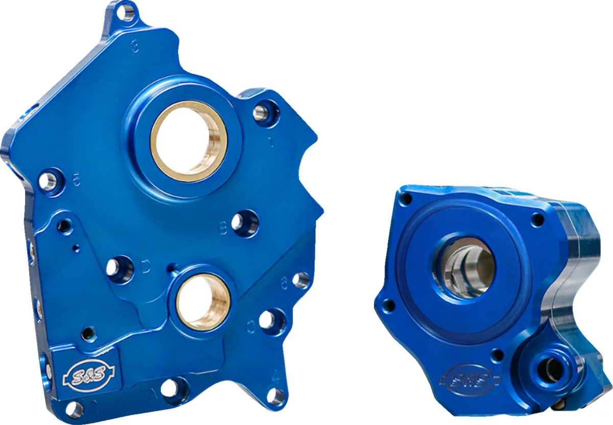 S&amp;S Cycle Cam Support Plate And Oil Pump - Oil Cooled - VVT M8