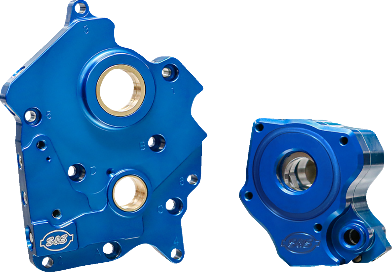 S&S Cycle Cam Support Plate And Oil Pump - Oil Cooled - VVT M8