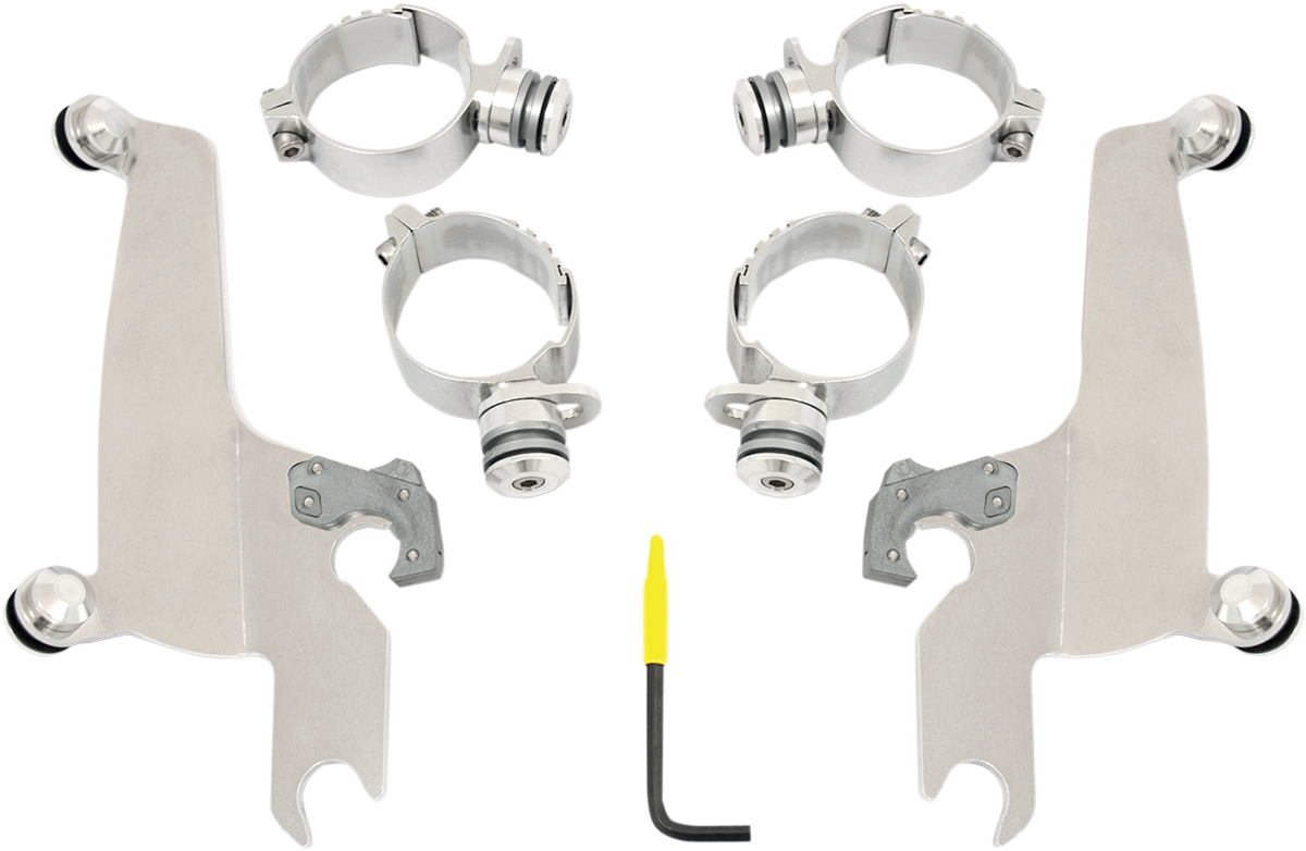 Memphis Shades Trigger Lock Sportshield Mounting Kit - M50 - Polished