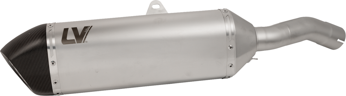 LeoVince LV-14 Slip-On Muffler - Stainless Steel - BMW F 750/900 GS