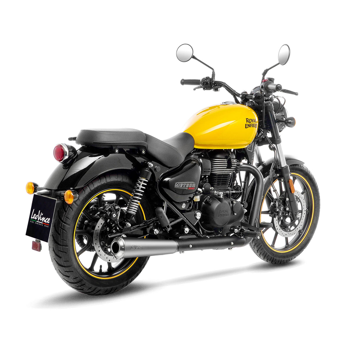 LeoVince Classic Racer (15008U) - for ROYAL ENFIELD | METEOR 350 | 2021 - 2024 - image 4 of 6