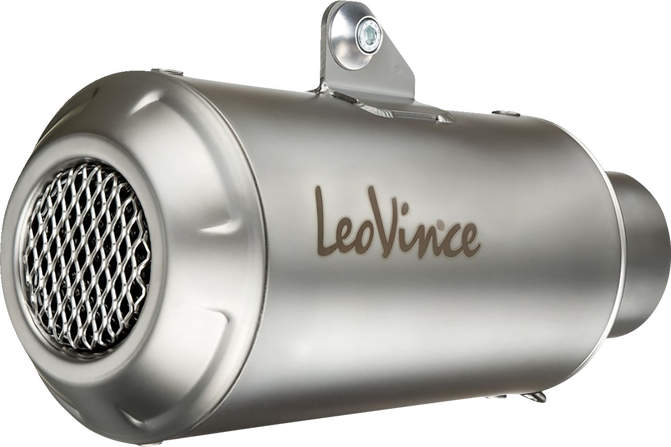 LeoVince LV-10 Slip-On Muffler - Stainless Steel