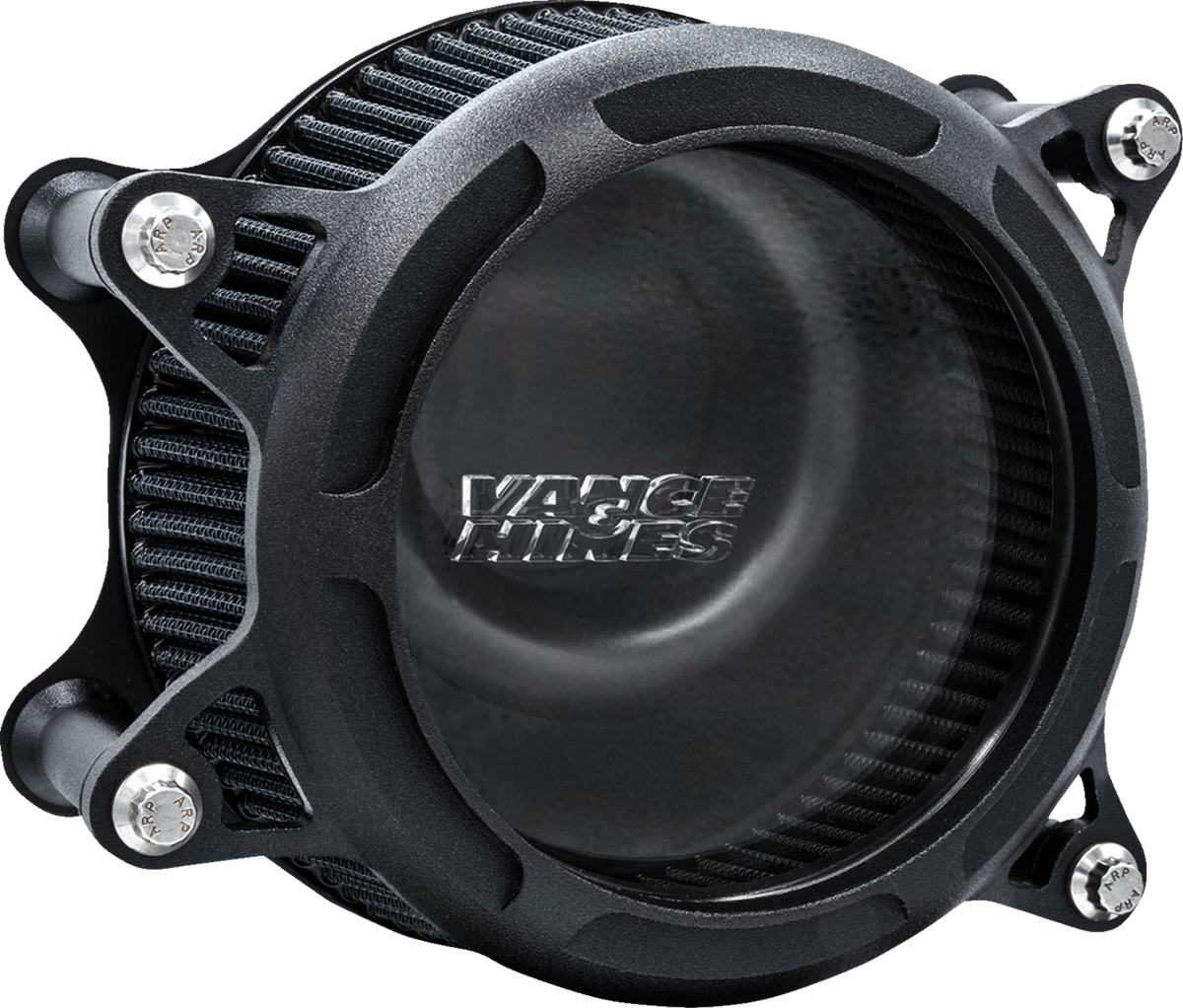Vance &amp; Hines VO2 Insight Air Intake Kit - Black Wrinkle